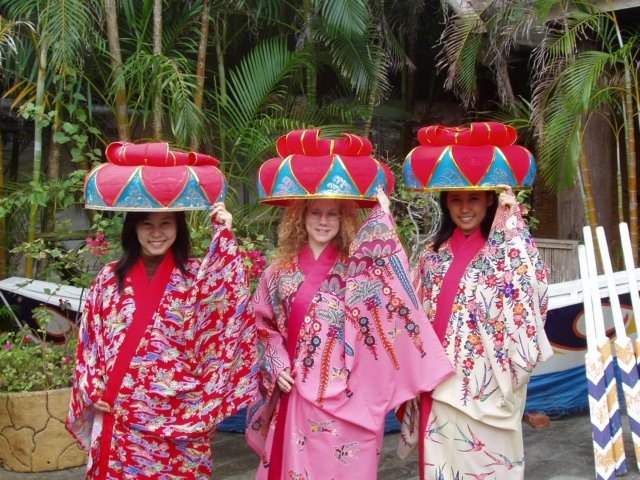 Sara in Ryukyu-mura in Okinawa, Japan